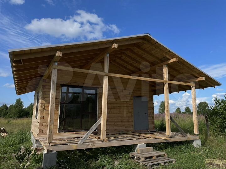 Дом 63 м² на участке 12 сот.