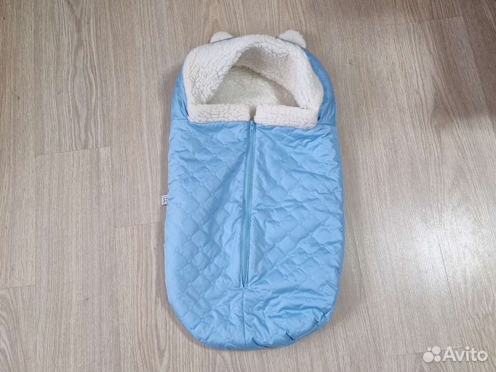 Зимний конверт в коляску