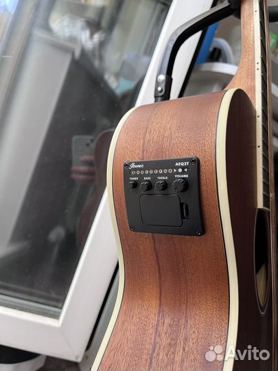 Электроакустическая гитара ibanez AEG7MH-OPN