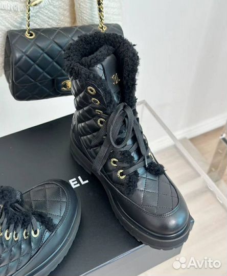 Сапоги chanel женская