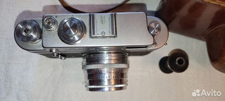 Зоркий 4 экспортный редкая надпись рабочий юпитер