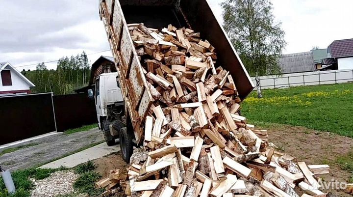 Дрова наколотые