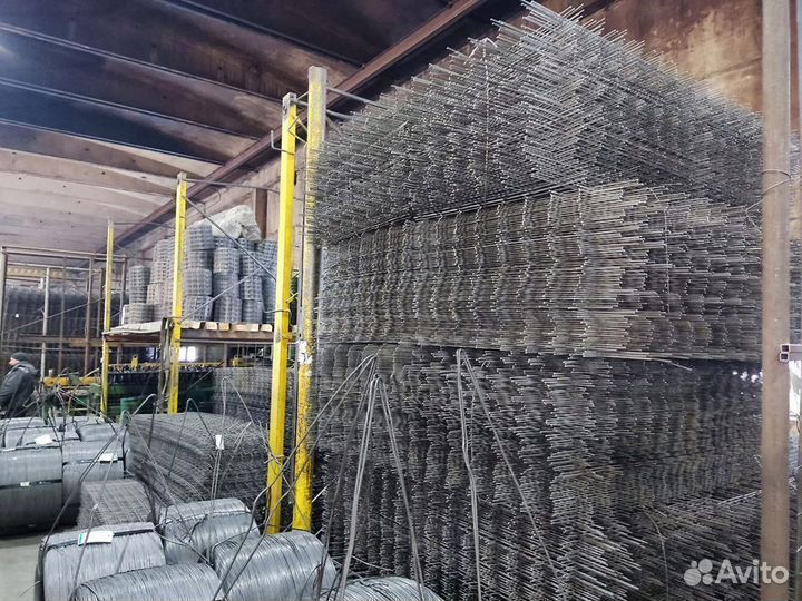 Сварная сетка оптом 125х125х4мм 1000х2000мм ту