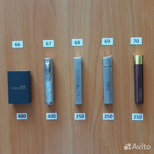 Зажигалки коллекционные (номера 56-100)