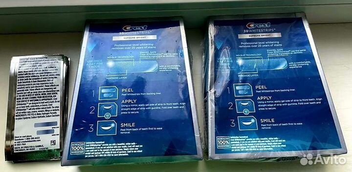 Полоски для отбеливания зубов Crest 28 Level