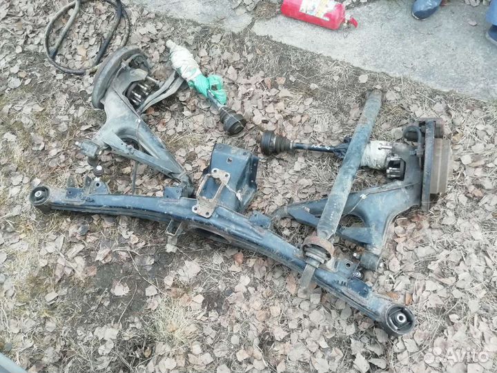 BMW e34 задняя подвеска
