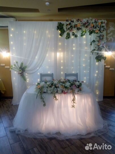 Свадебное оформление,декор.Фотозона