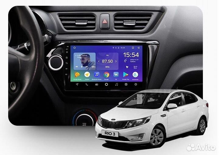 Магнитола Kia Rio 3 Андроид Teyes