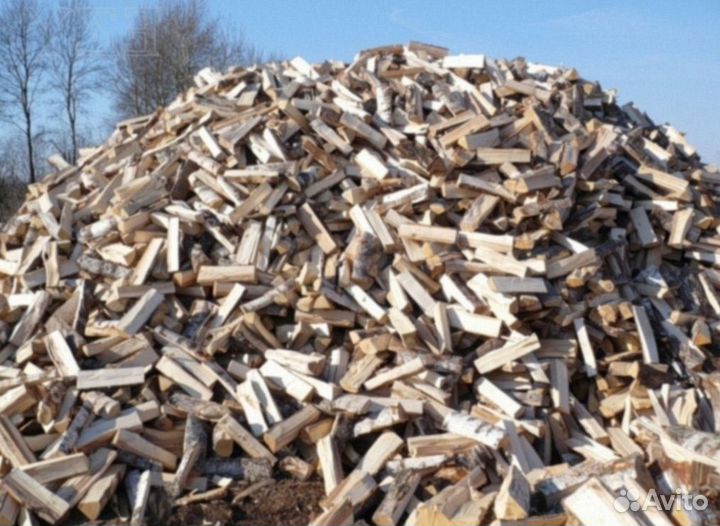 Дрова березовые колотые