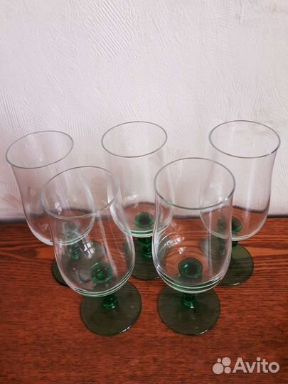 Фужеры бокалы цветное стекло