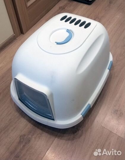 Кошачий туалет домик