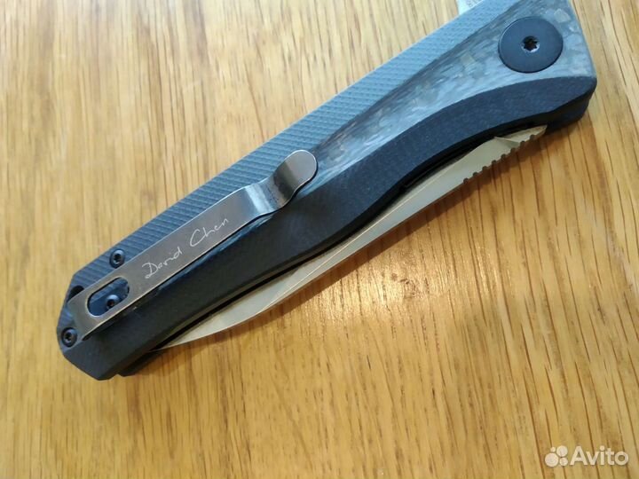 Нож складной petrified fish