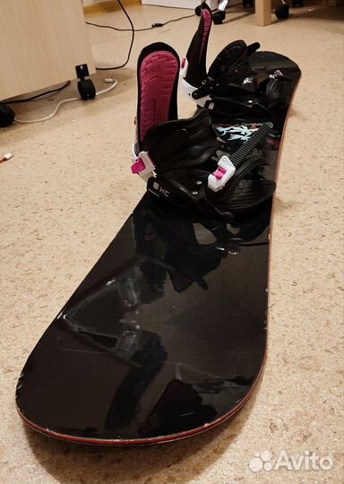 Сноуборд с креплениями Rossignol 148 комплект