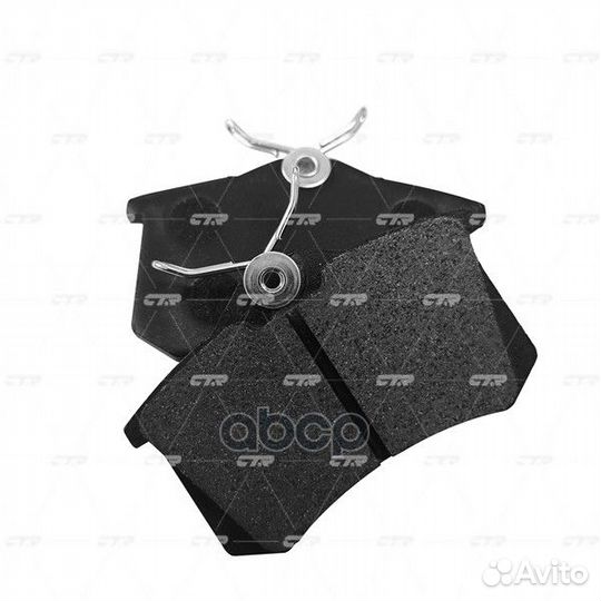 CKN-51 Колодки тормозные дисковые зад