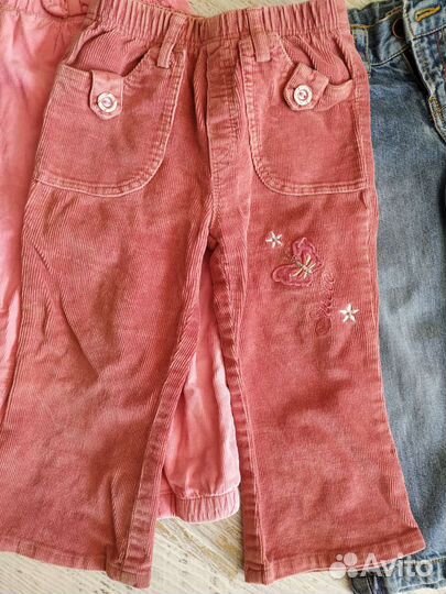 Брюки для девочки,Штанишки для девочки пакетом2-3