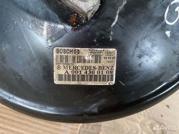 Вакуумный усилитель тормозов Mercedes Vito W639