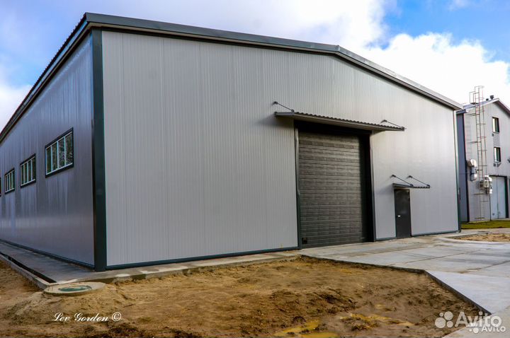 Быстровозводимые склады из металлоконструкций