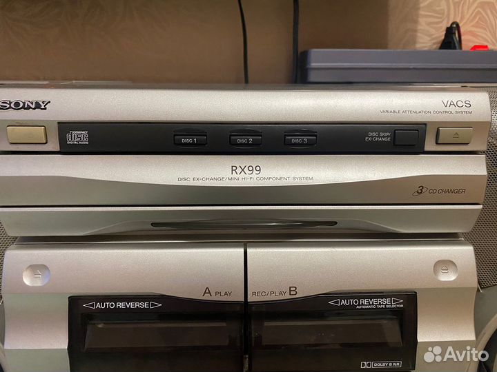 Музыкальный центр sony