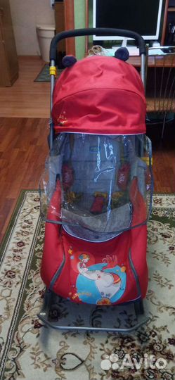 Коляска санки