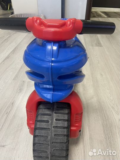 Детский мотоцикл беговел полесье