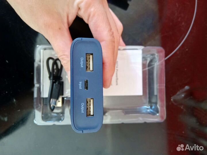 Внешний аккумулятор (пауэрбанк) 7500 mAh