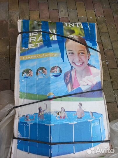 Каркасный бассейн бу