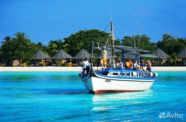 Мальдивы от 4* на 7 н. завтрак