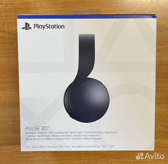 Наушники Pulse 3D для PS5 (чёрные, новые)