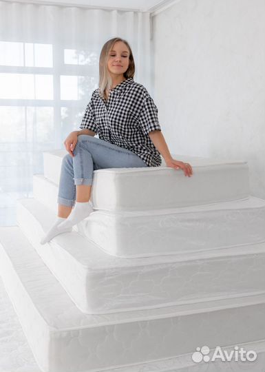 Матрас 80х200 с латексом Премиум