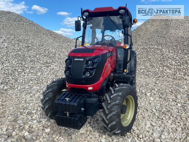 Трактор SOLIS 60GС A/С 4x4 12+12 Carraro, 2024