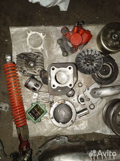 Запчасти на скутер Yamaha jog 3kj