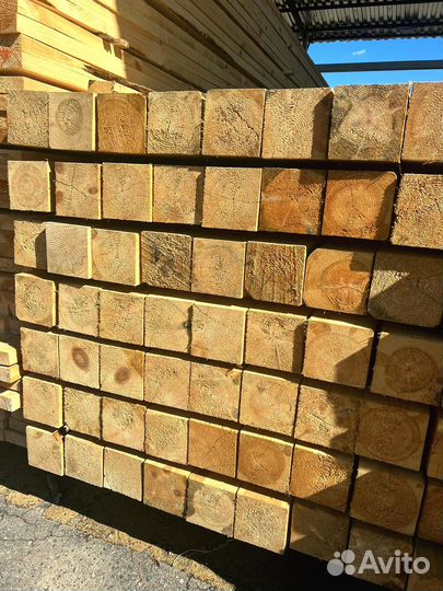 Доска обрезная 40х100х6000мм от производителя