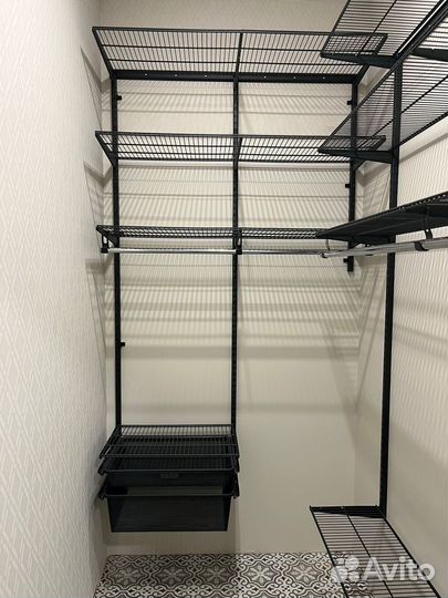 Гардеробная система металлическая