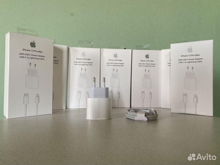 Комплект быстрой зарядки на iPhone 20w