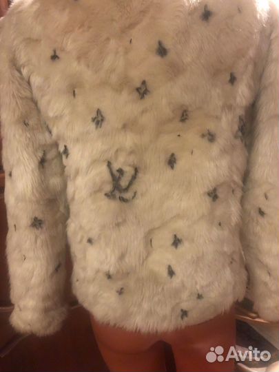 Искусственная шуба louis vuitton