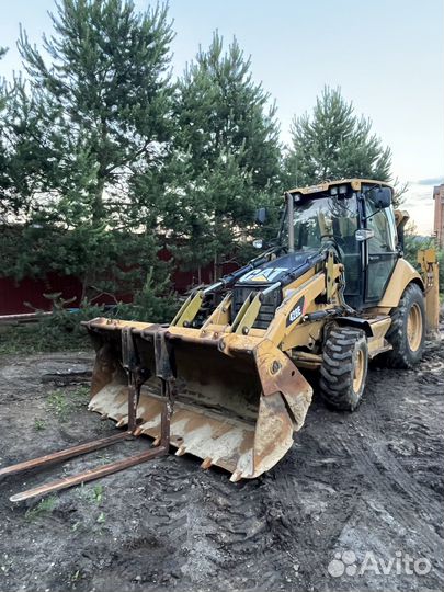 Аренда экскаватора погрузчика Caterpillar 428 E