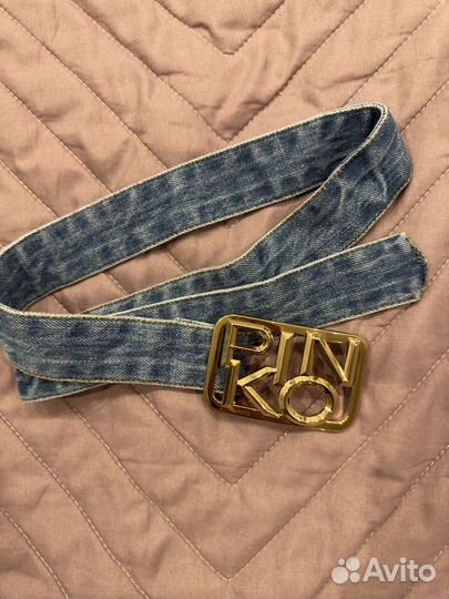 Джинсовый ремень pinko