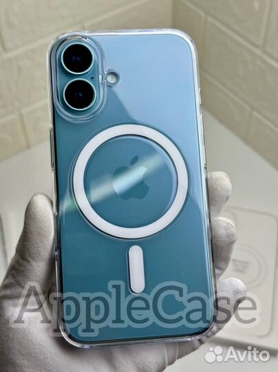 Чехол на iPhone 16 Pro/Pro Max Clear Case MagSafe