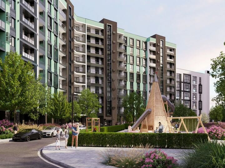 1-к. квартира, 38,4 м², 8/18 эт.