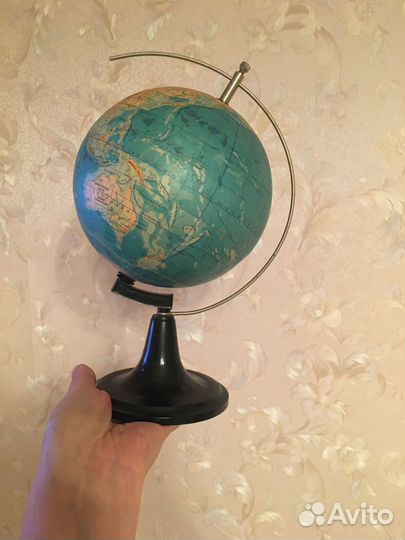 Глобус школьный 1986 год