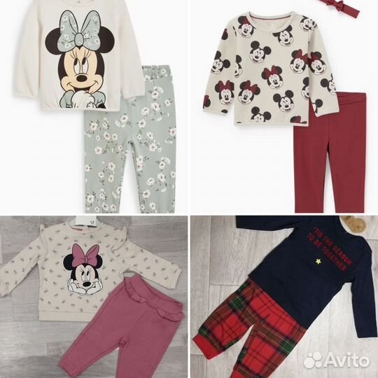 Костюм комплект c&a маус минни mouse minnie