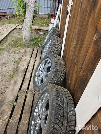 Зимние колеса на volkswagen polo r15