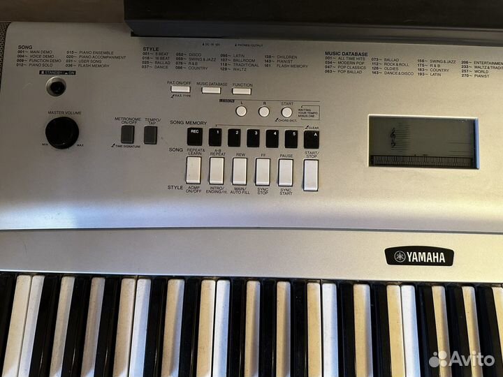 Синтезатор yamaha dgx 230 portable grand