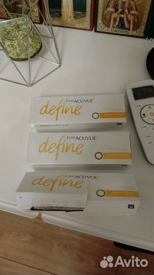 Контактные линзы 1-DAY acuvue define