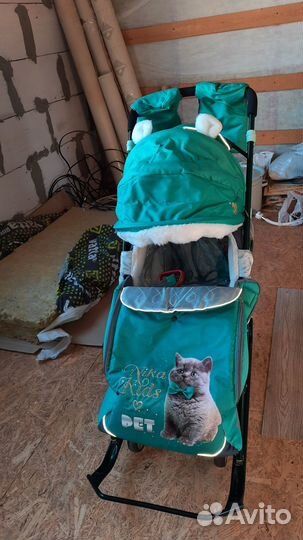 Сани коляска ника нд 7-6