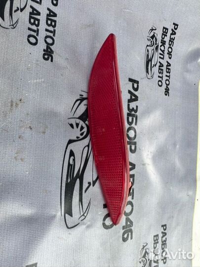 Катафот бампера задний правый Renault Fluence 1