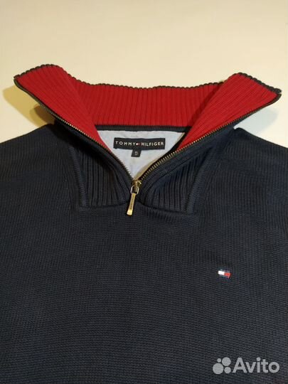 Свитер Tommy Hilfiger 1/4 zip винтаж