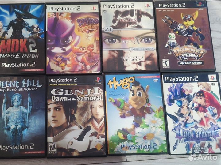 Диски на playstation 2 ps2 пс2