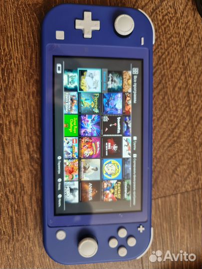 Портативная игровая приставка nintendo switch lite