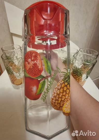 Стаканы набор 6 штук